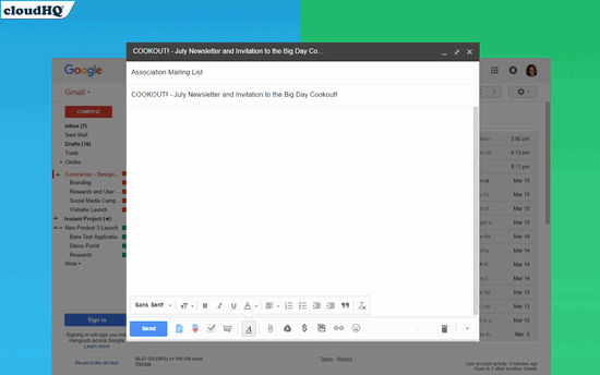 Free Gmail Email Templates Cloudhq Blog