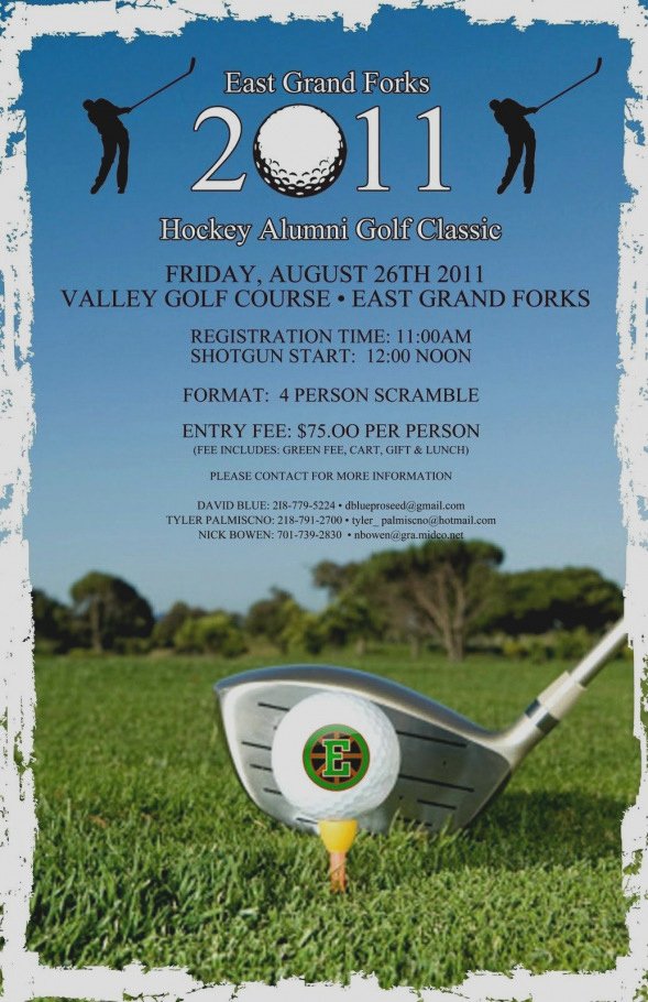Free Golf tournament Invitation Template