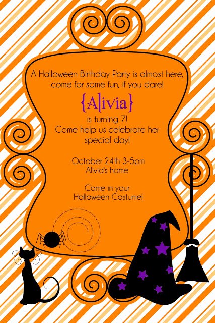 Free Halloween Party Invitation or Template Tips