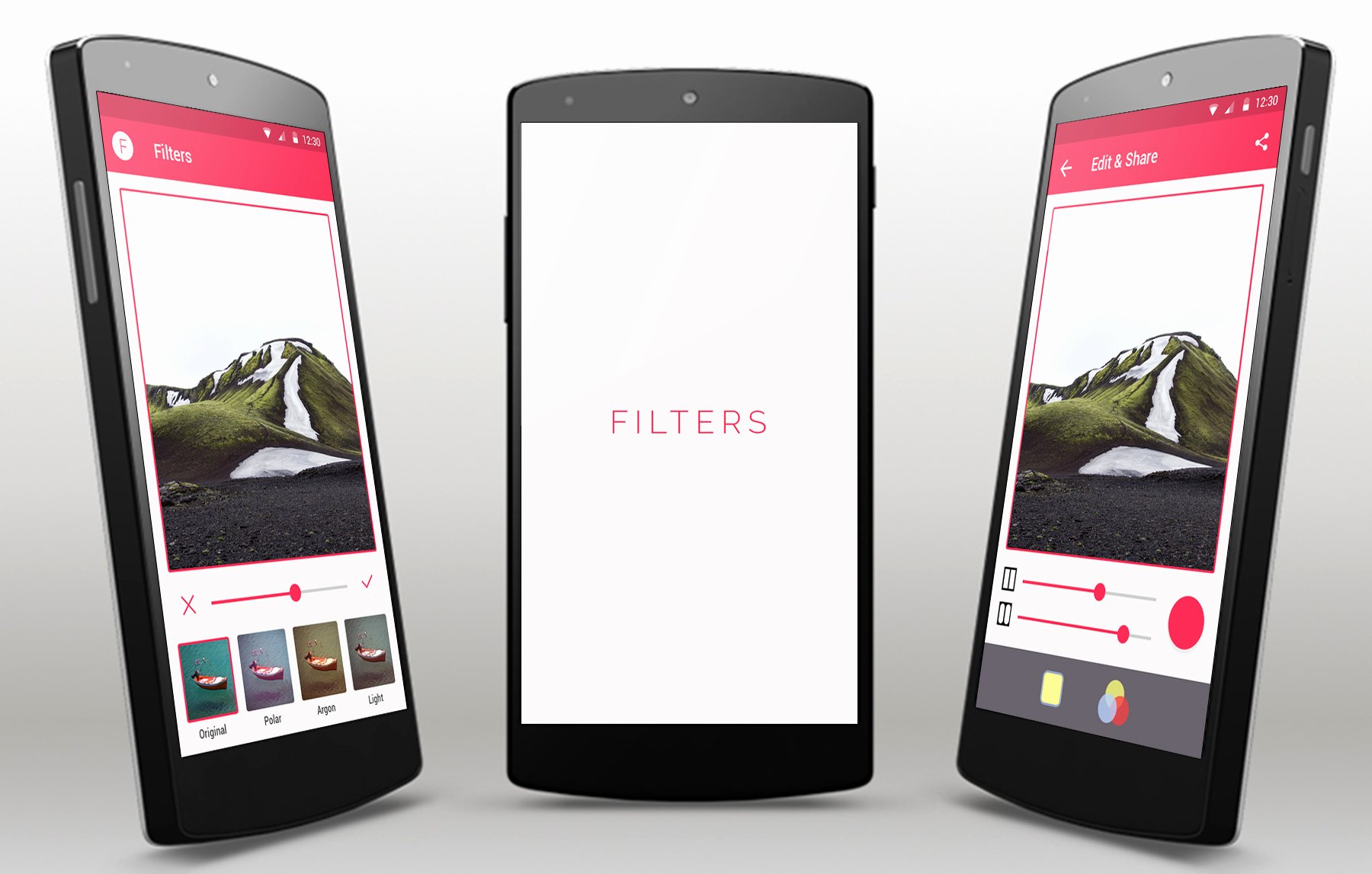 Free Image Editing Template for android App
