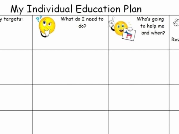 Free Individual Education Plan Iep Lesson Plans