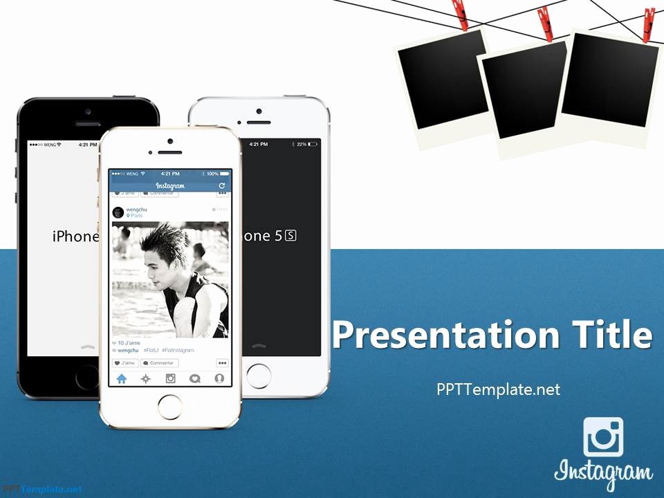 Free Instagram Ppt Template