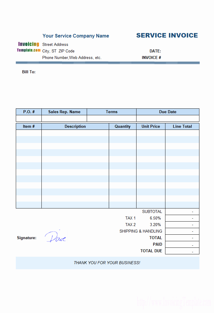 Free Invoice Template for Hours Worked 20 Results Found
