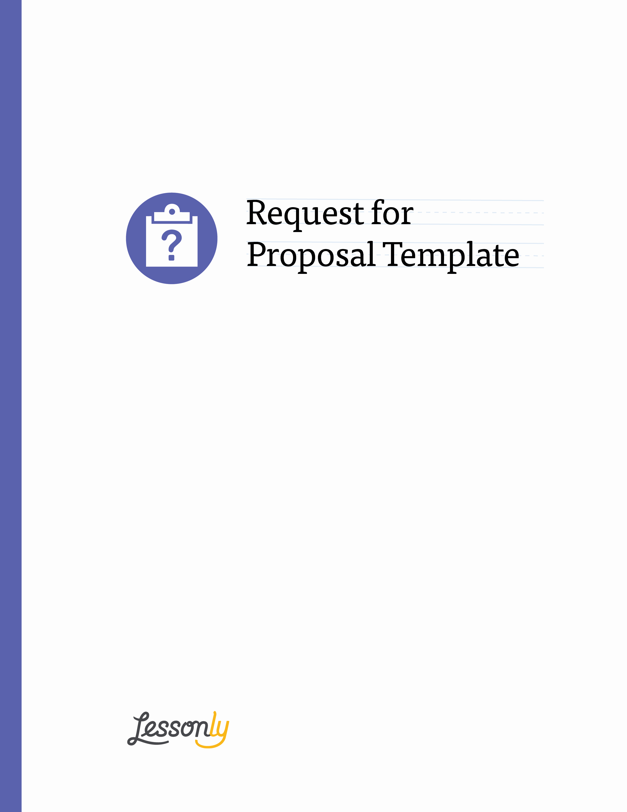 Free Lms Request for Proposal Template Lessonly