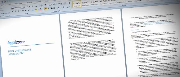 Free Nda Agreement Template for Word 2013