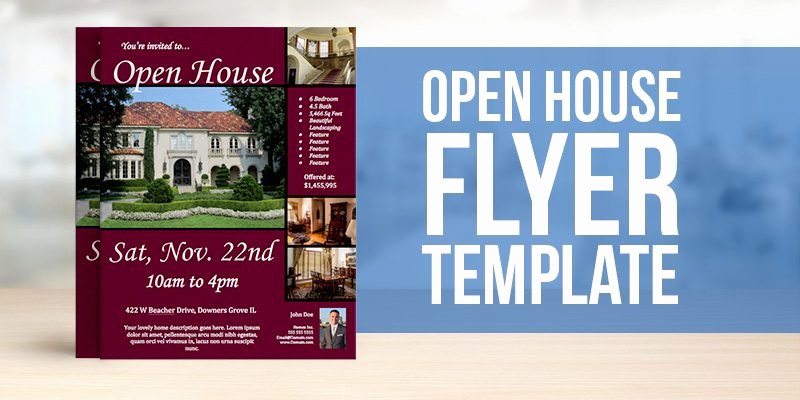 Free Open House Flyer Template – to View &amp; Download