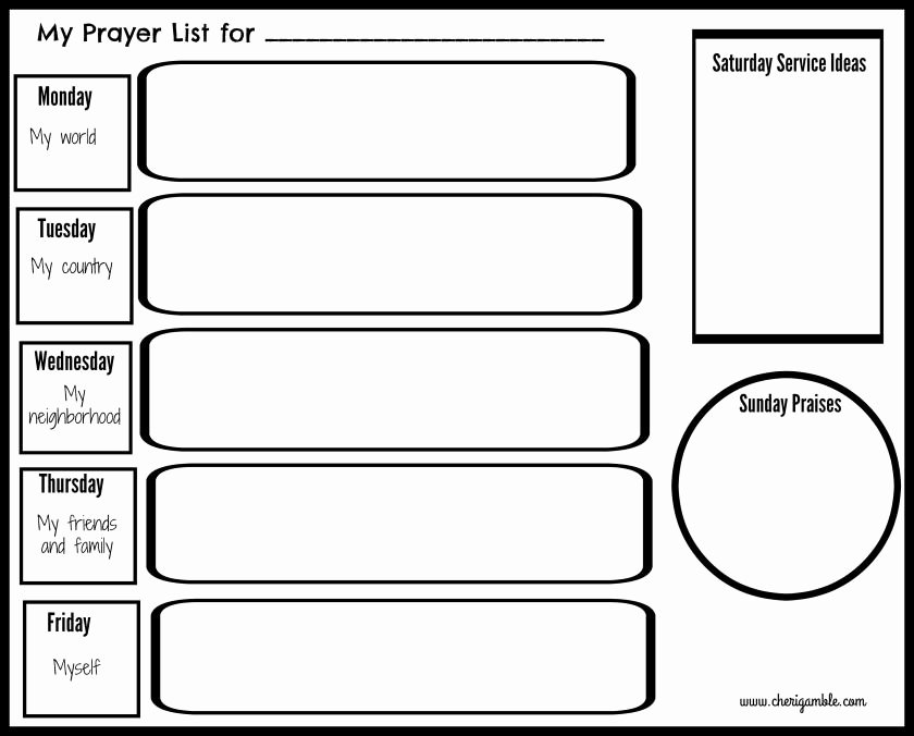Free Prayer Journal Pages Designed for Children and Teens