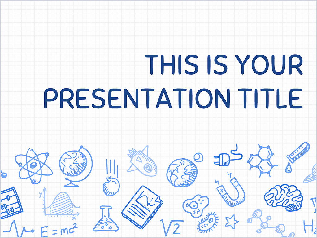 Free Presentation Template Playful Science