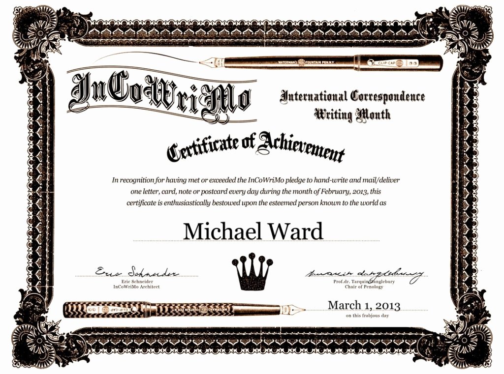 Free Printable Award Certificates
