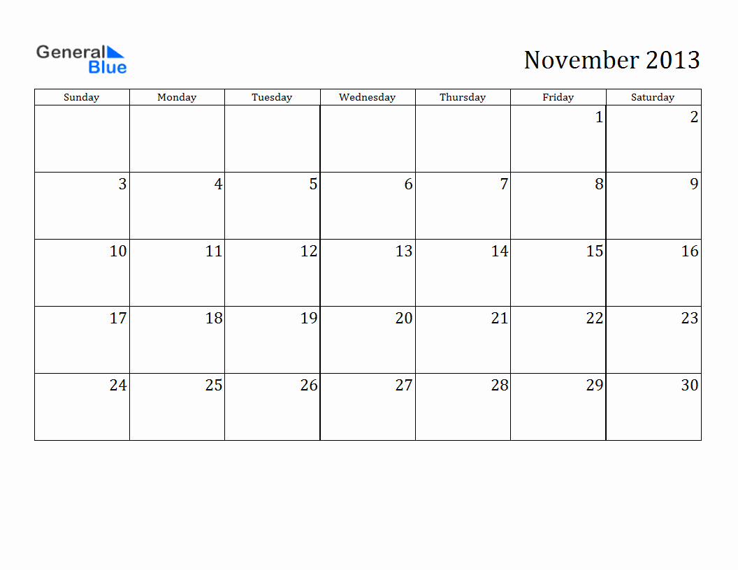 Free Printable Calendar Free Printable Calendar November