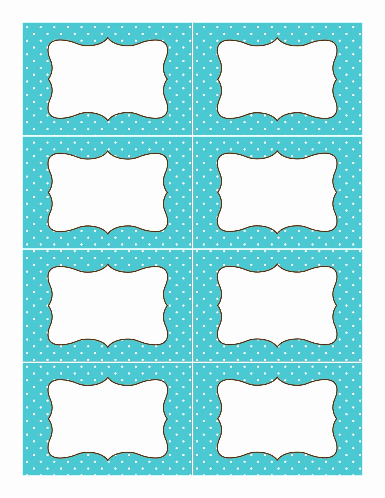 free printable candy buffet labels template