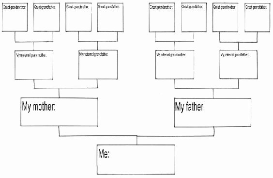 Free Printable Family History Chart