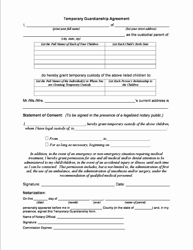 Free Printable forms for Single Parents