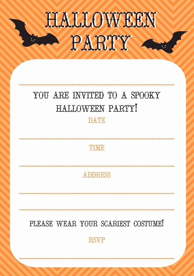 Free Printable Halloween Invitations