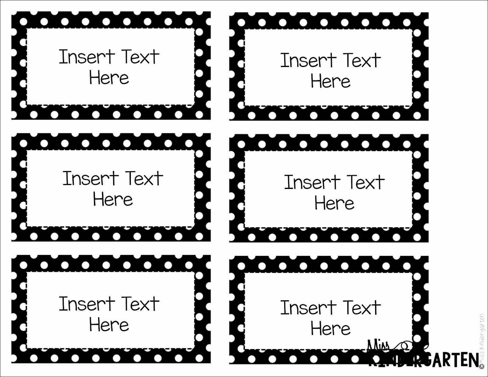 Free Printable Label Templates for Word