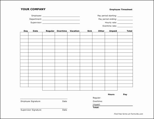 free printable monthly timesheet template 1894