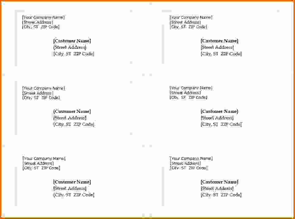 Free Printable Shipping Label Templatereference Letters