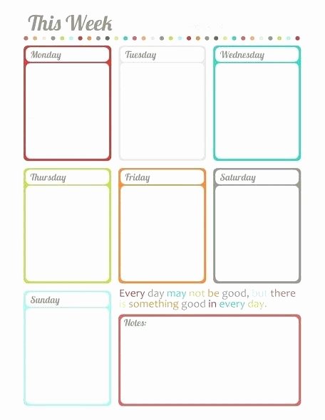 Free Printable This Week E Page Calendar Planner by
