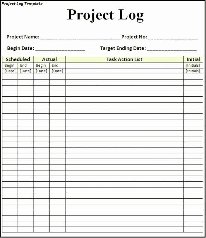 Free Project Plan Template Excel Word