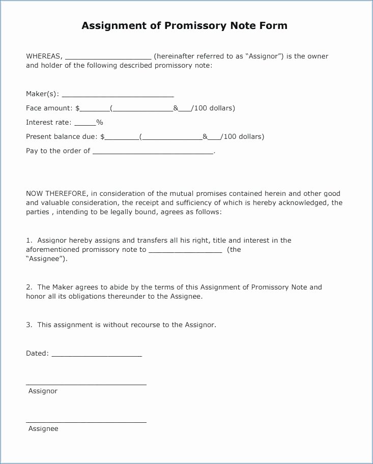 Free Promissory Note Template for Personal Loan