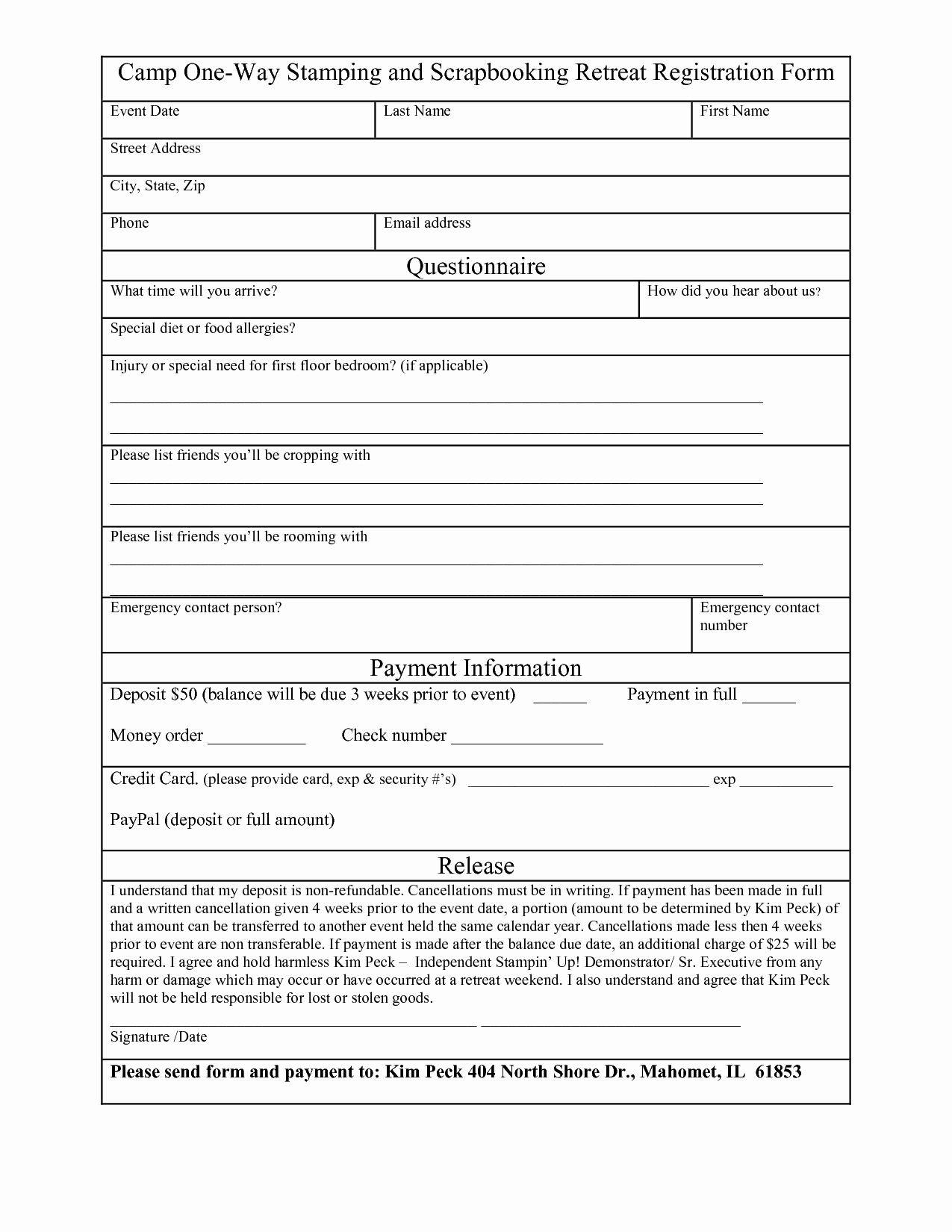 Free Registration form Template Word Want A Free Refresher