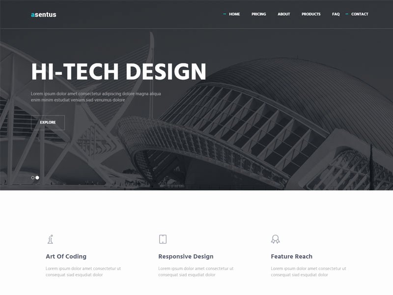 Free Responsive Bootstrap Corporate Agency HTML5 Template