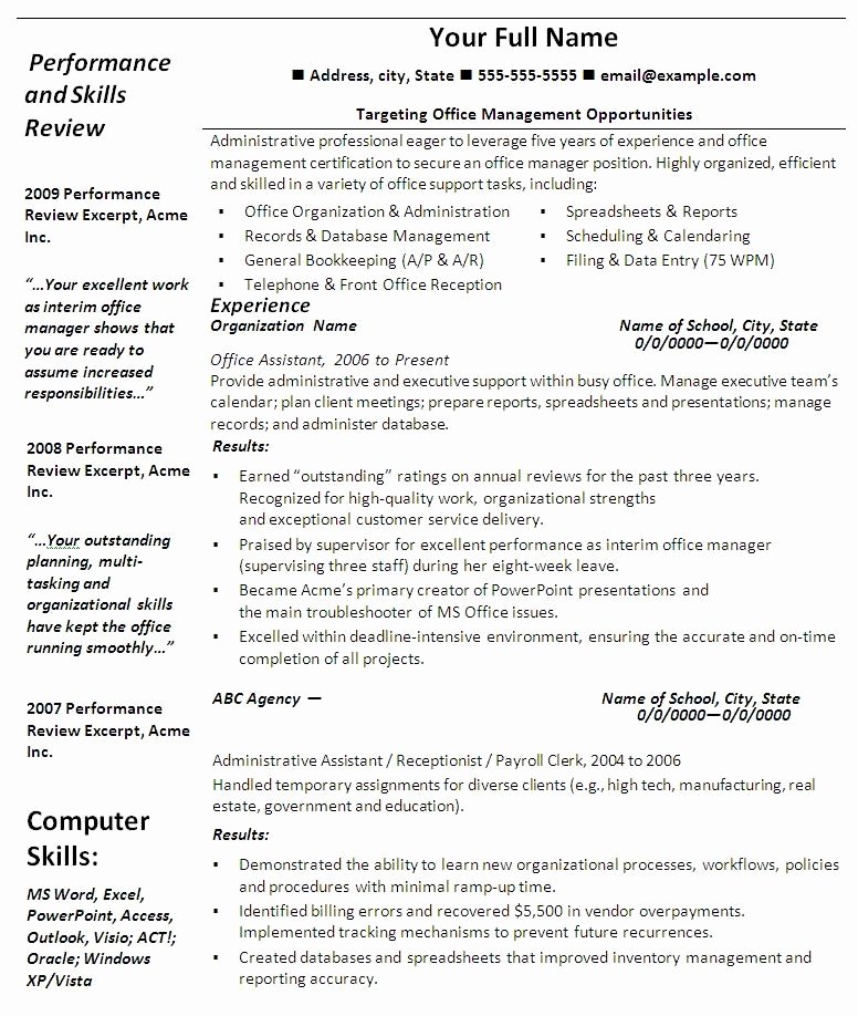 Free Resume Template for Mac Word