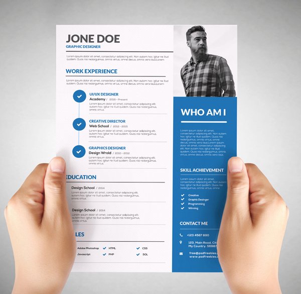Free Resume Templates for 2017 Freebies