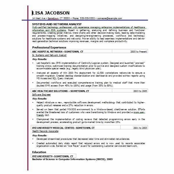 Free Resume Templates for Microsoft Word