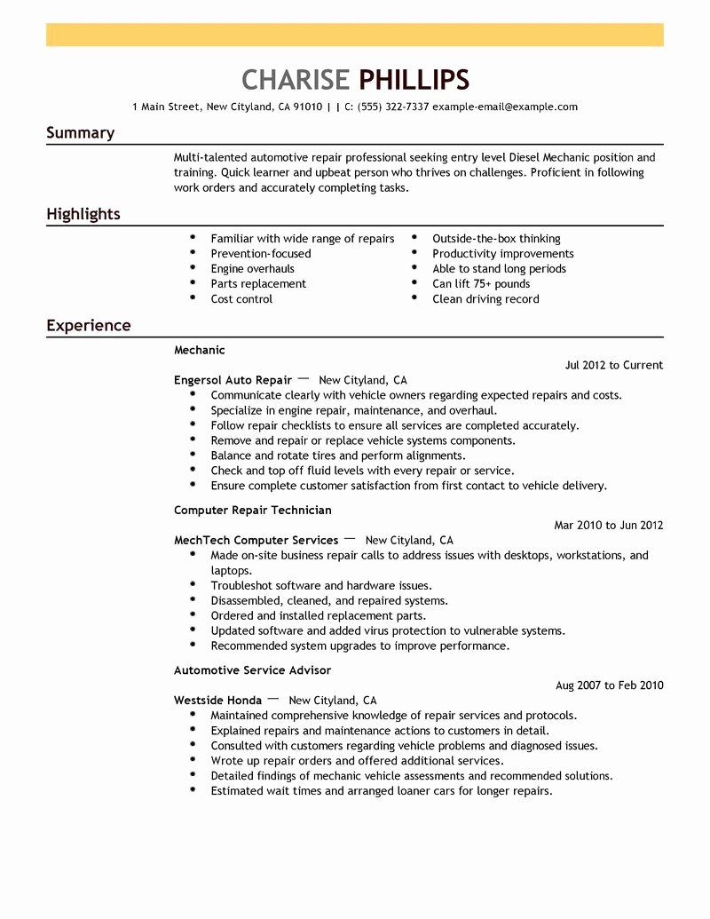 Free Resume Templates Free Download Entry Level Customer
