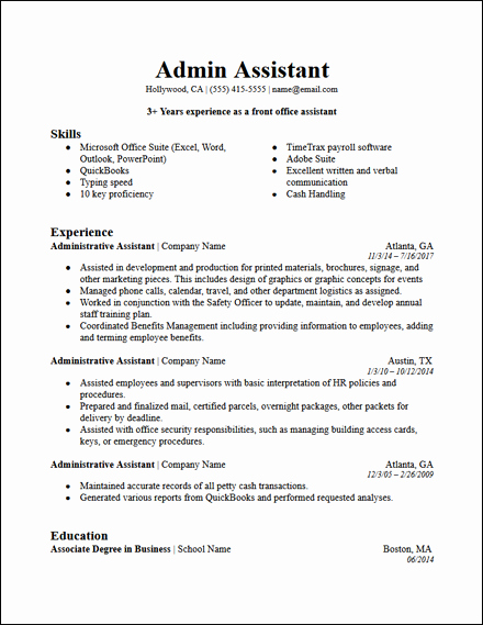 Free Resume Templates Hirepowers