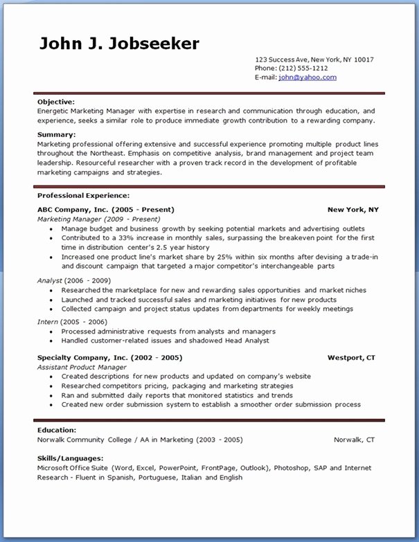 Free Resume Templates Resume Cv