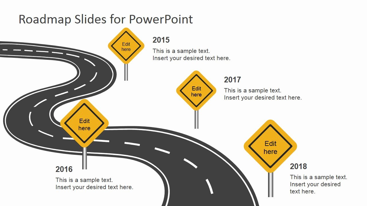 free roadmap slides for powerpoint