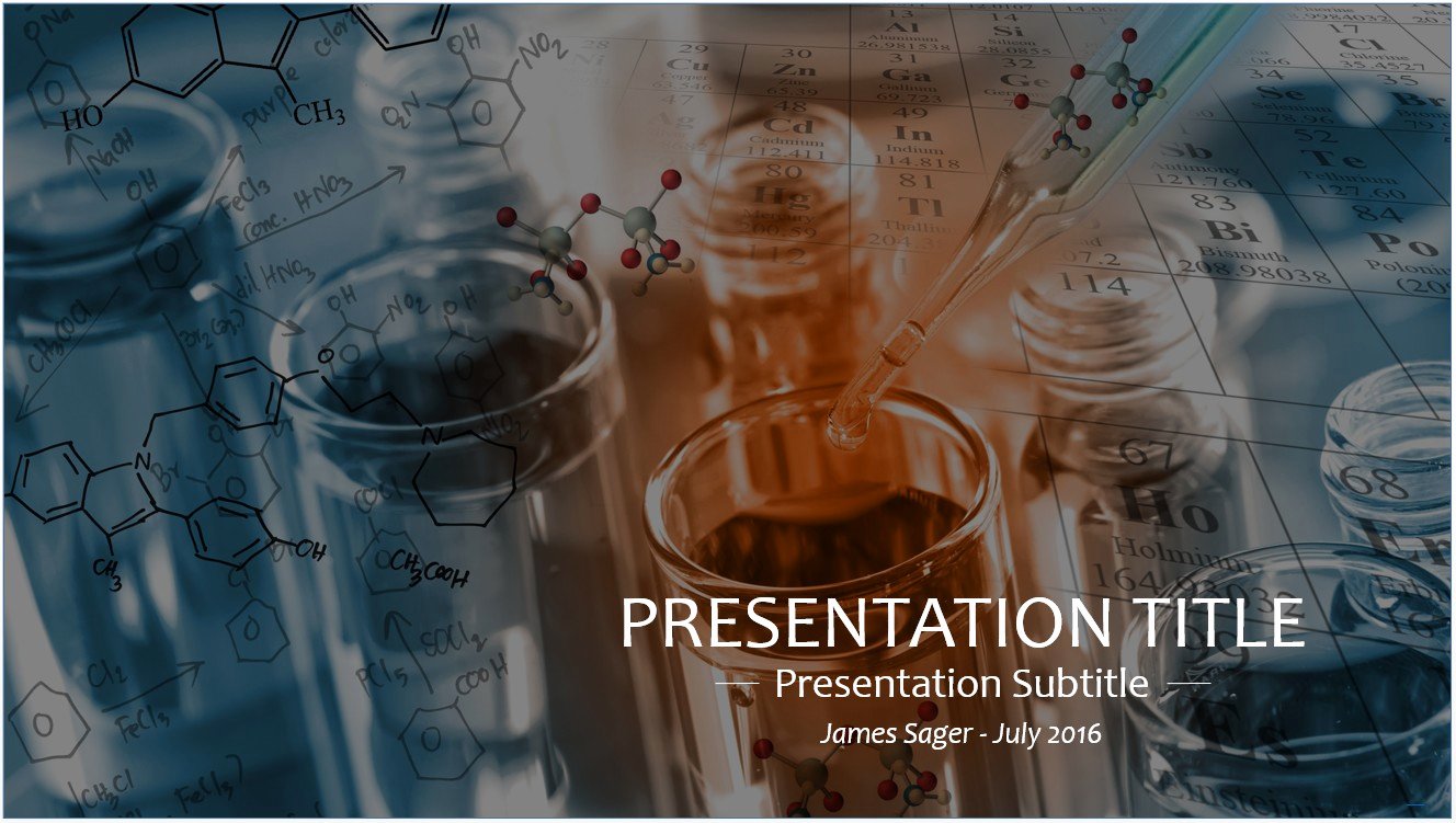 Free Science Lab Powerpoint Template