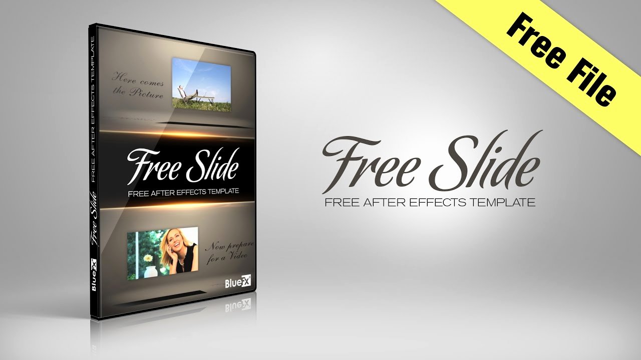 Free Slide after Effects Template