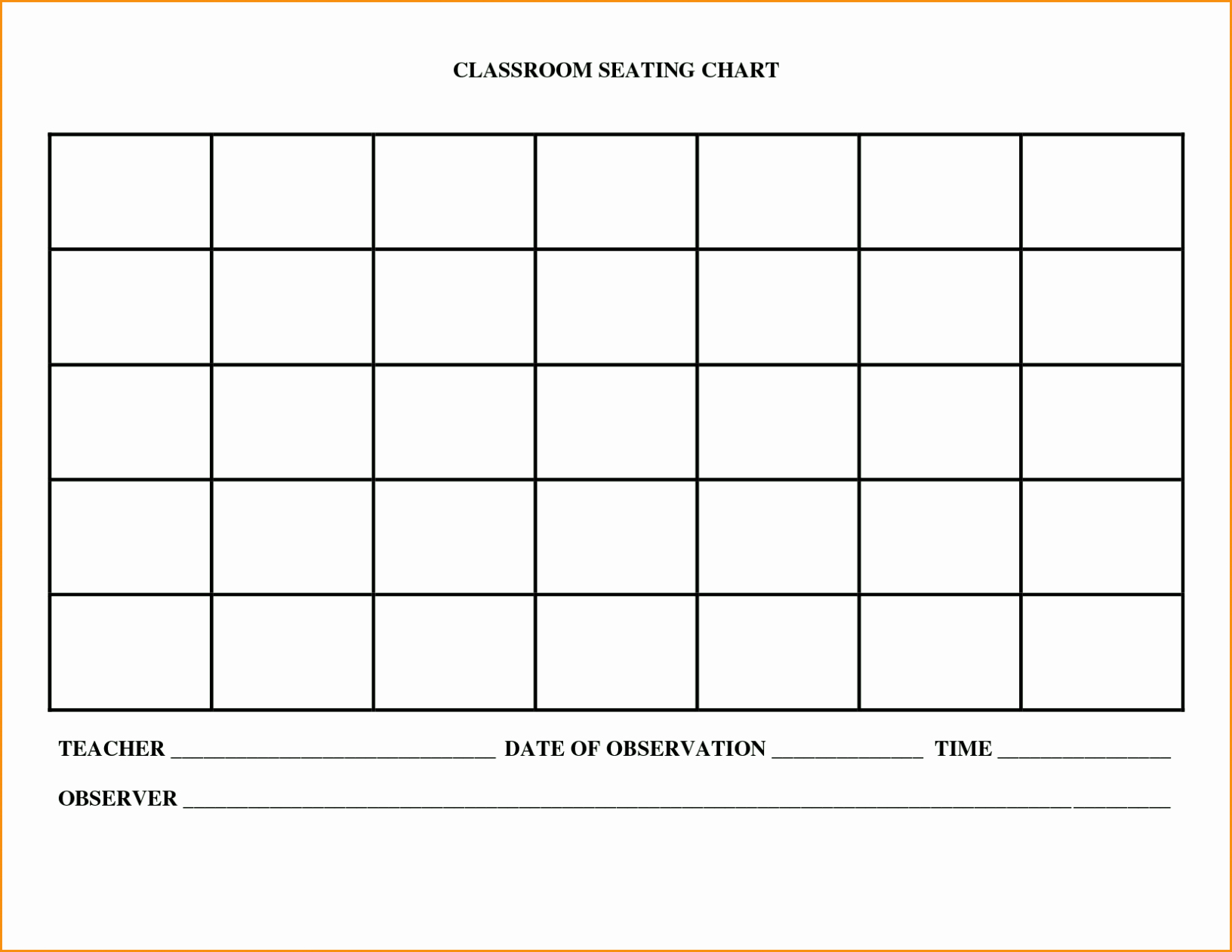 Free Table Of Reception &amp; Wedding Seating Chart Template