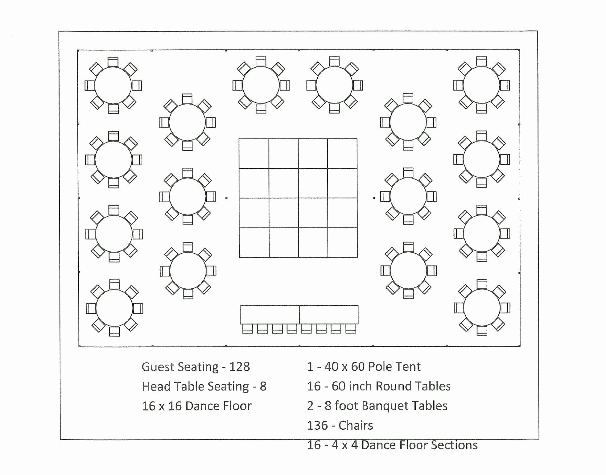 Free Table Of Reception &amp; Wedding Seating Chart Template