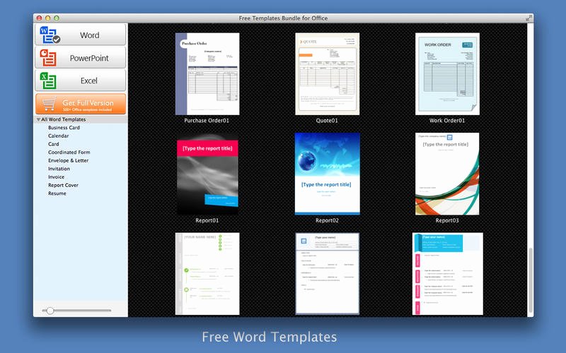 Free Templates Bundle for Fice App Download android Apk