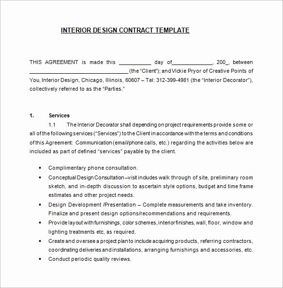 Freelance Graphic Design Contract Template Pdf