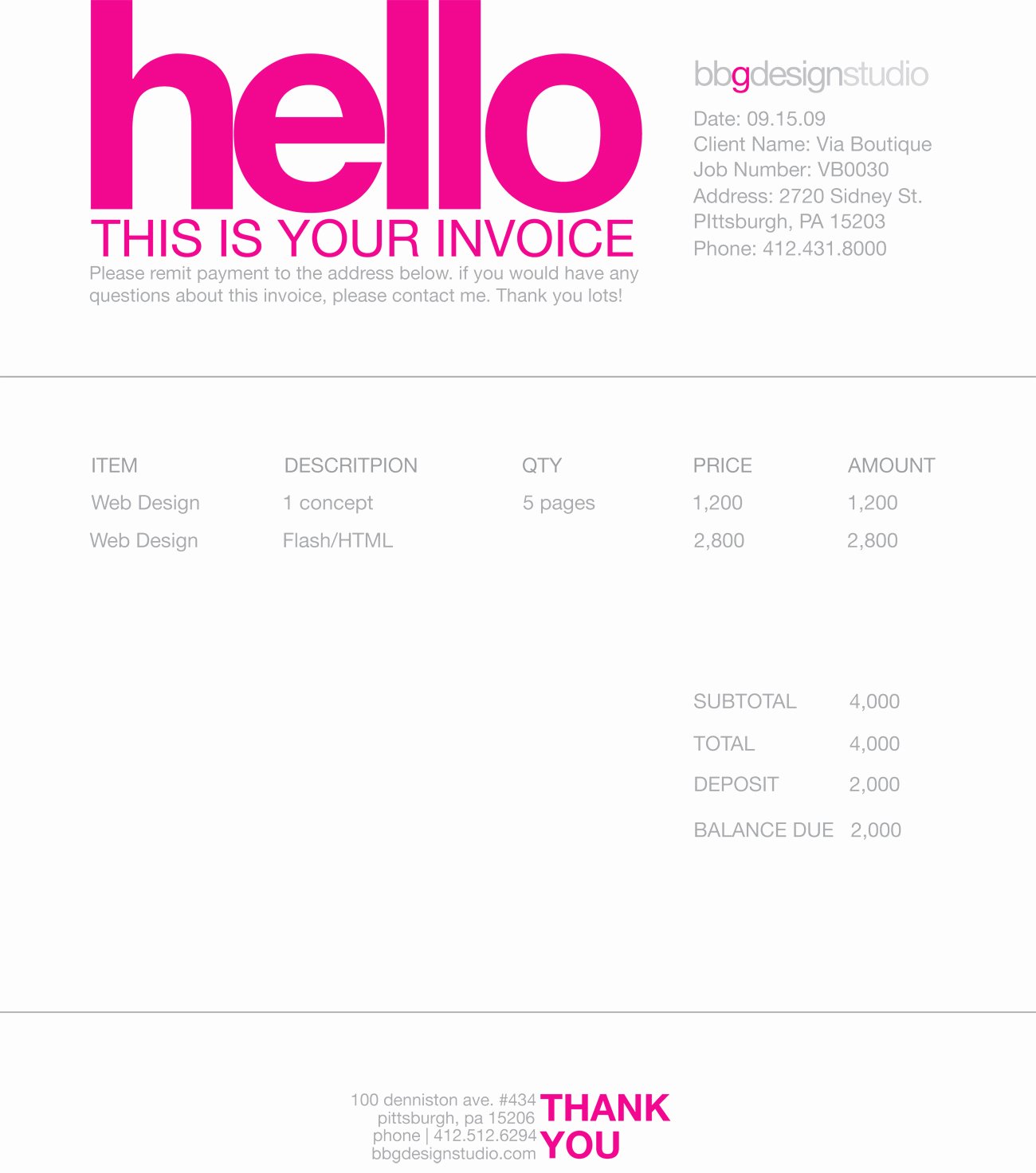 freelance invoice template free 1436