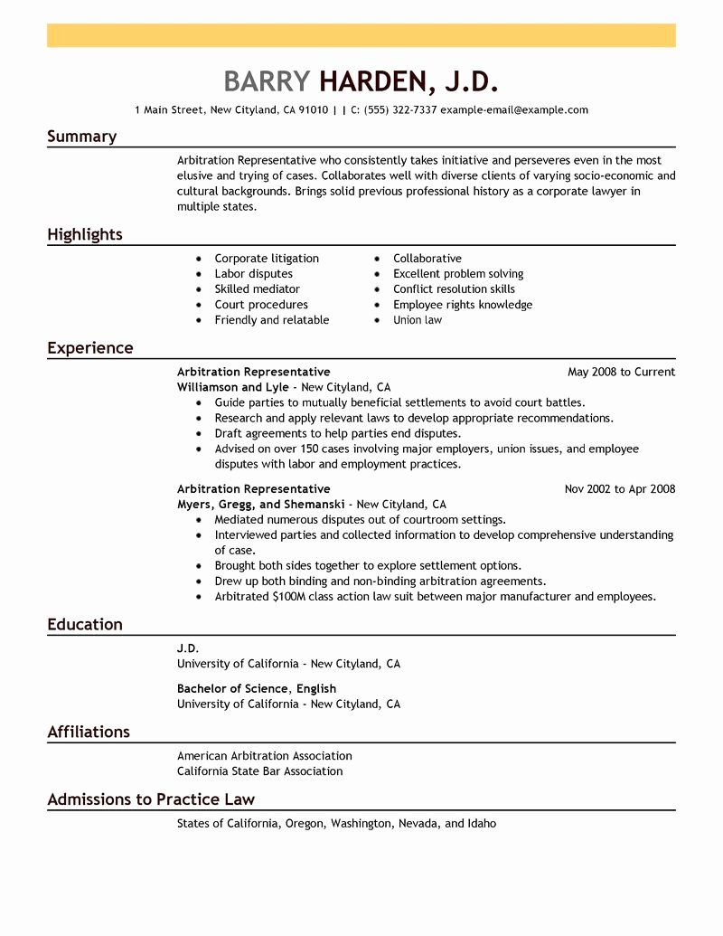 Fresh How to Do A Good Resume Examples Really Good Resumes