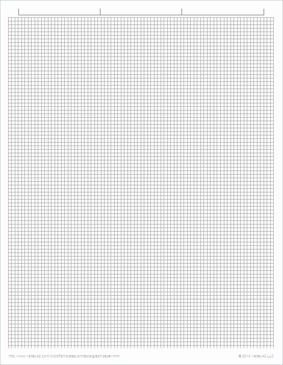 Full Page Graph Paper Template