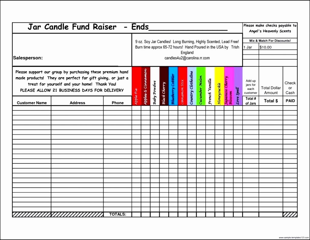 Fundraising forms Templates Free Sample Business Loan