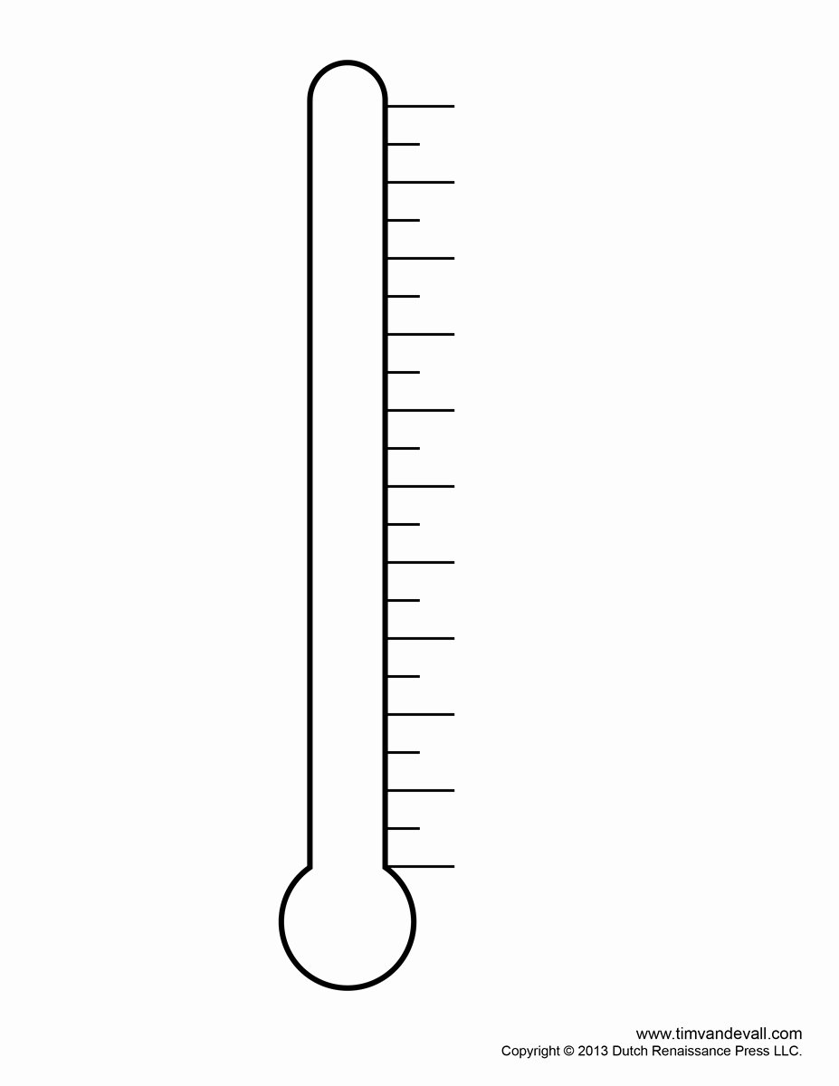 Fundraising thermometer 04 Tim S Printables