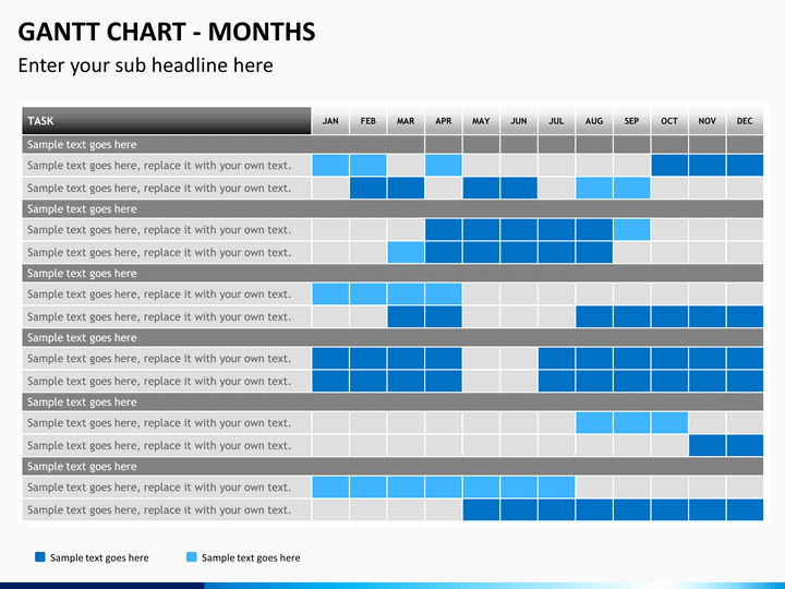 powerpoint gantt charts