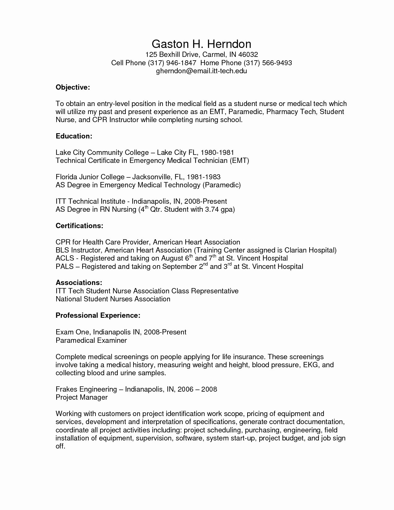 General Entry Level Resume Ideas General Entry Level