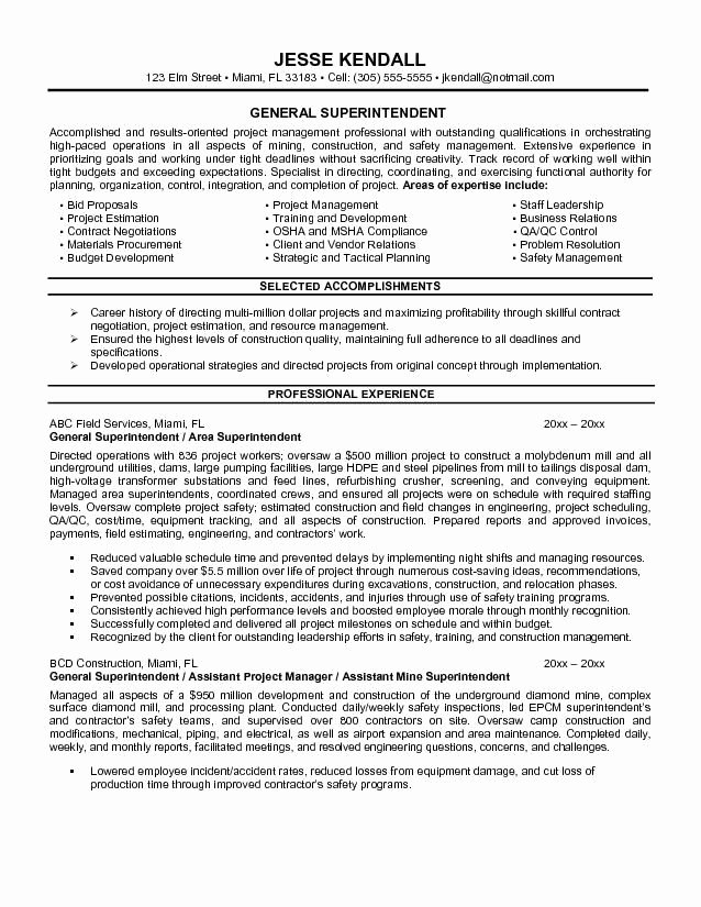 General Objectives for Resumes Best Resume Gallery