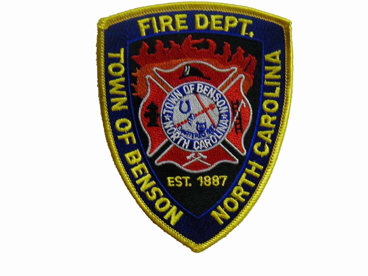 Fire Department Patch Template