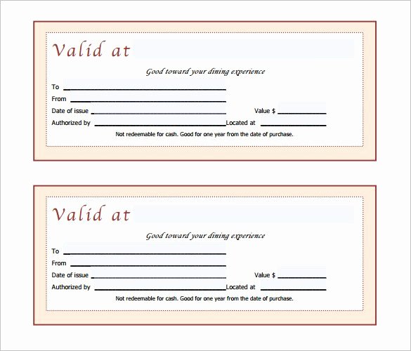 Gift Certificate Template 42 Examples In Pdf Word In
