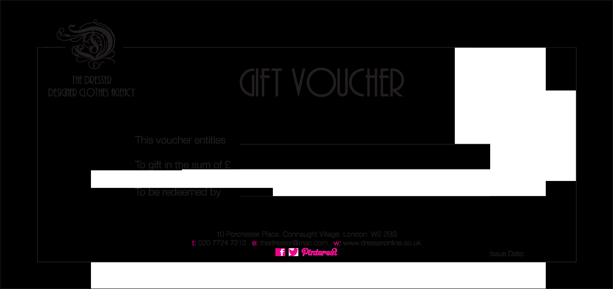 Gift Voucher Template Word Free Download